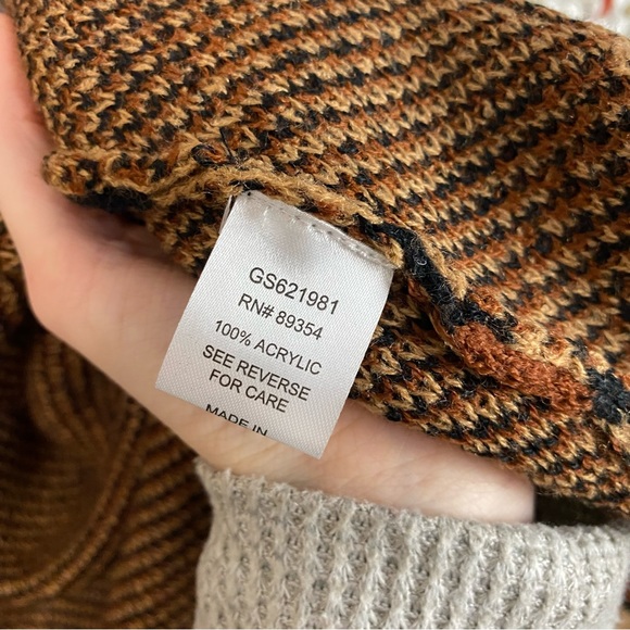 Alison Andrews NWT Animal Print Sweater Cardigan Size Large - Picture 8 of 10